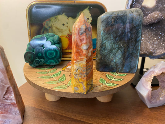 Crazy Lace Agate Tower