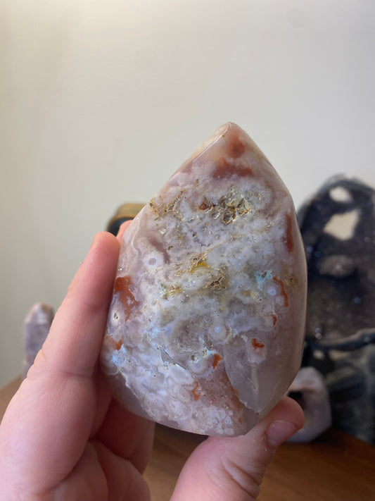 Flower Agate Flame