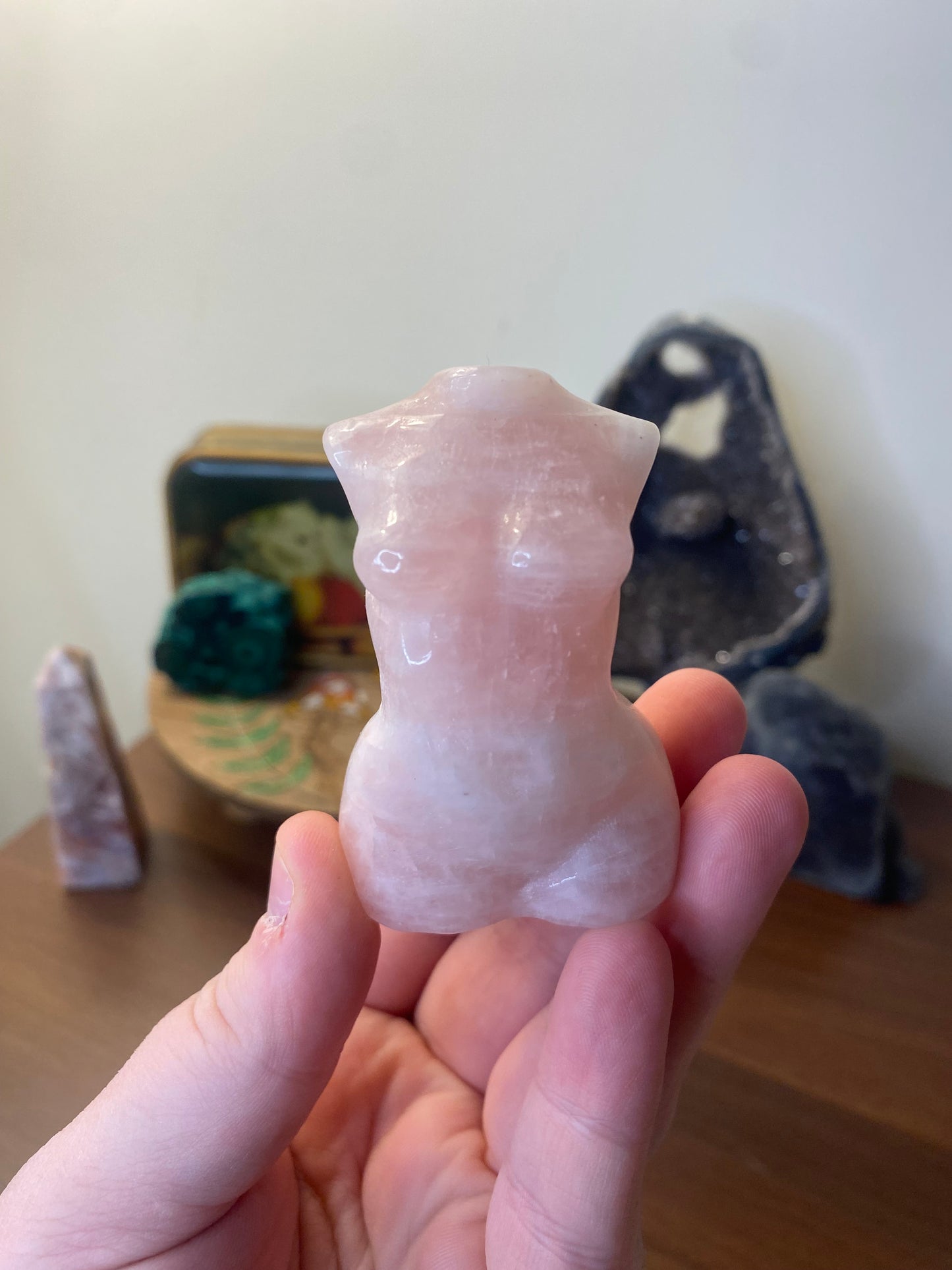 Rose Quartz Goddess Body