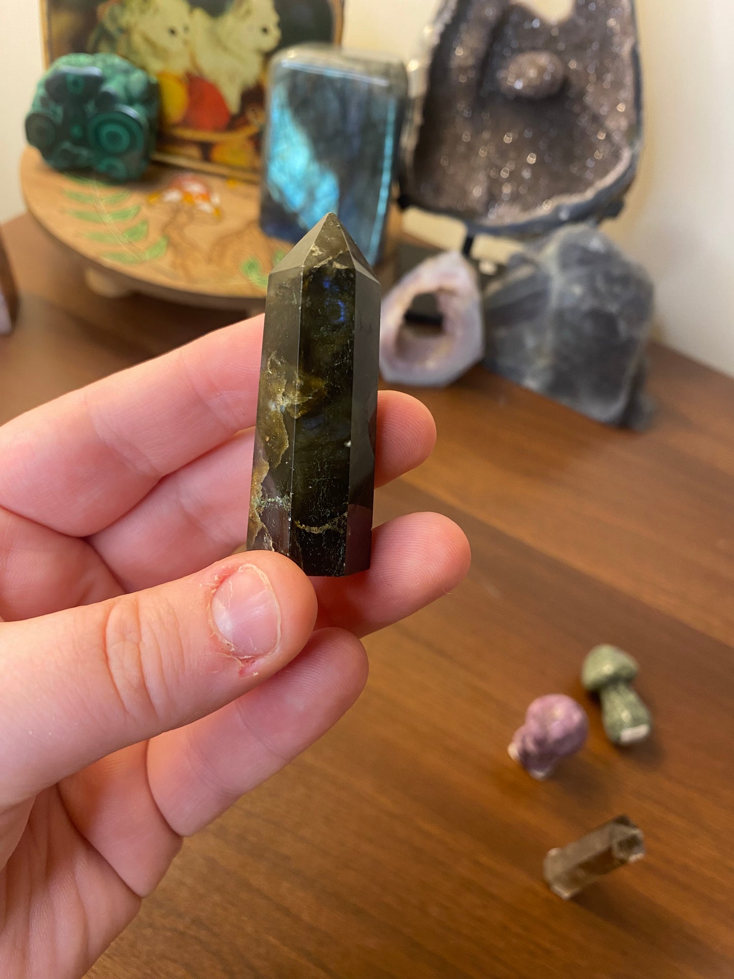 Mini Labradorite Tower