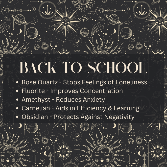 Back to School Crystal Bundle