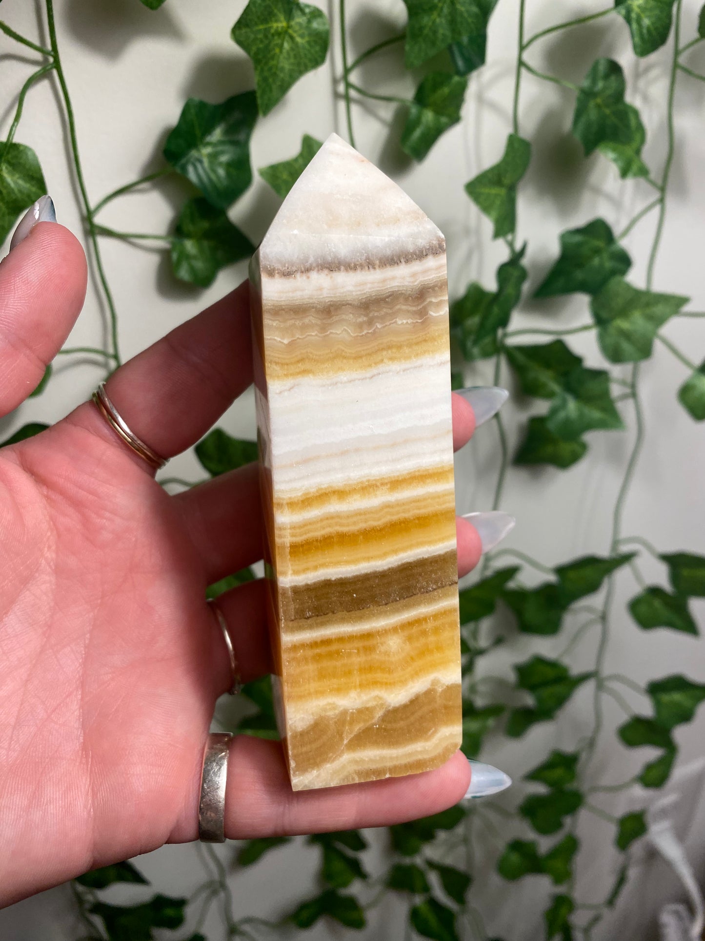 Yellow Calcite Tower