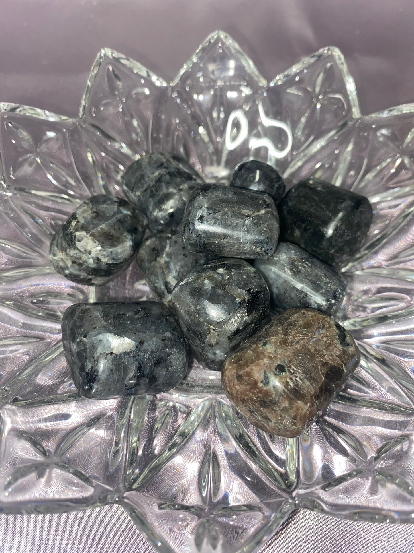 Larvikite Tumble