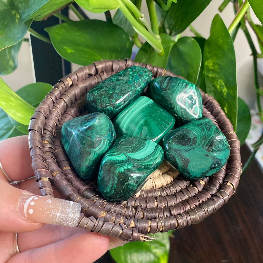 XL Malachite Tumble