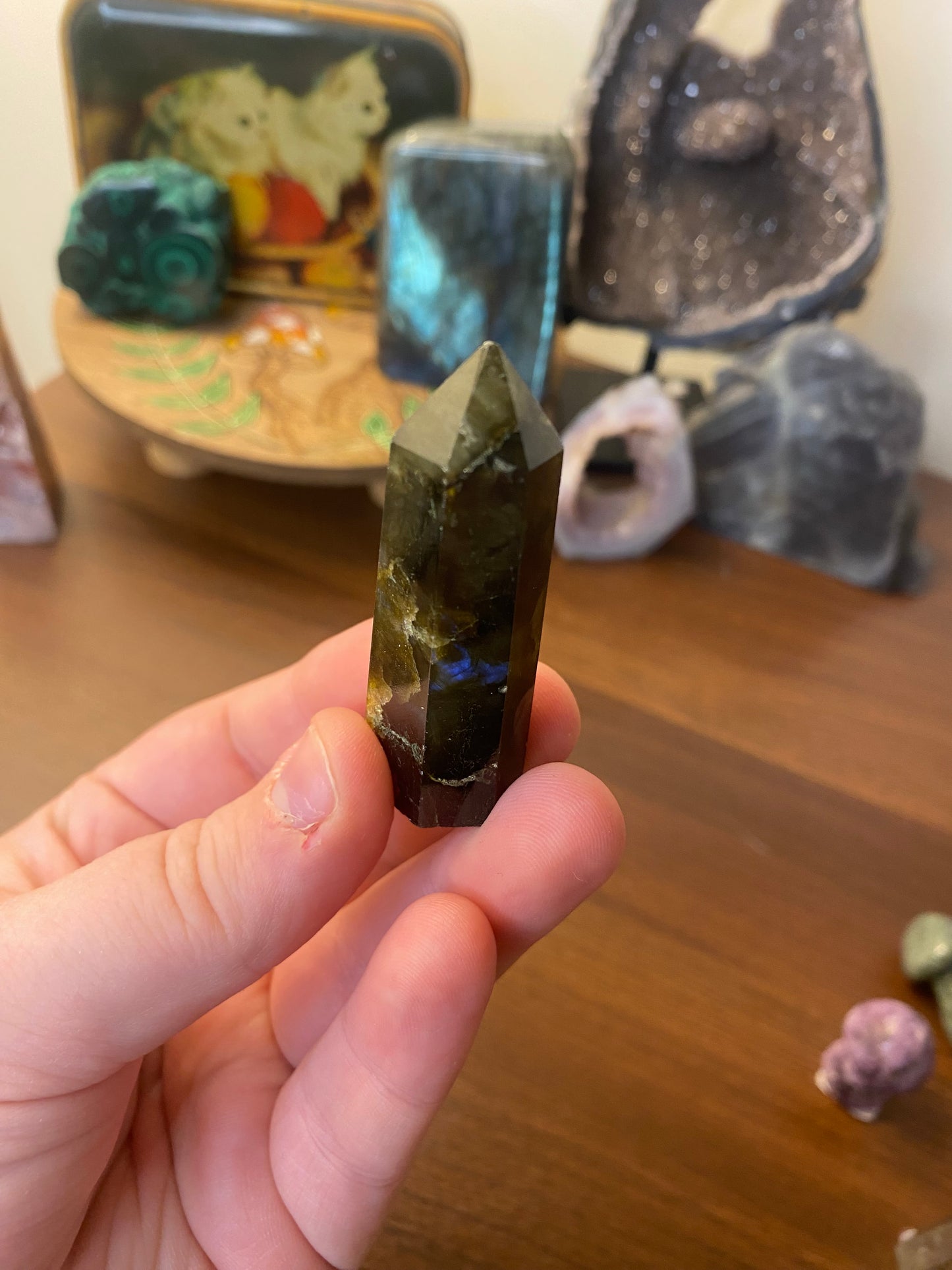 Mini Labradorite Tower