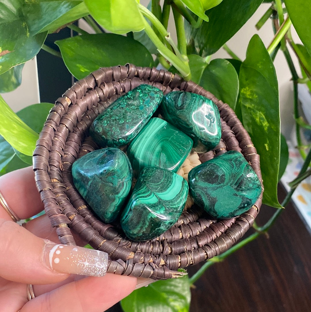 XL Malachite Tumble