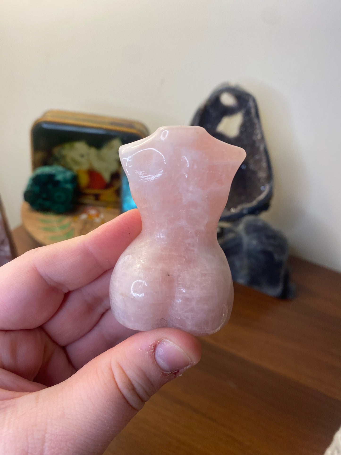 Rose Quartz Goddess Body