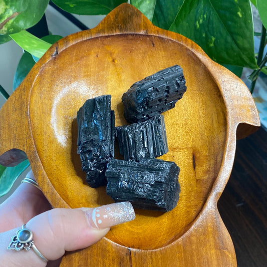 Large Barrel Black Tourmaline