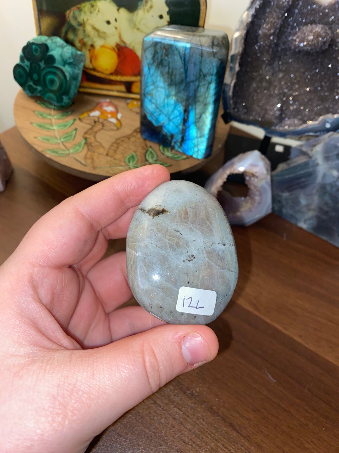Labradorite Palm Stone