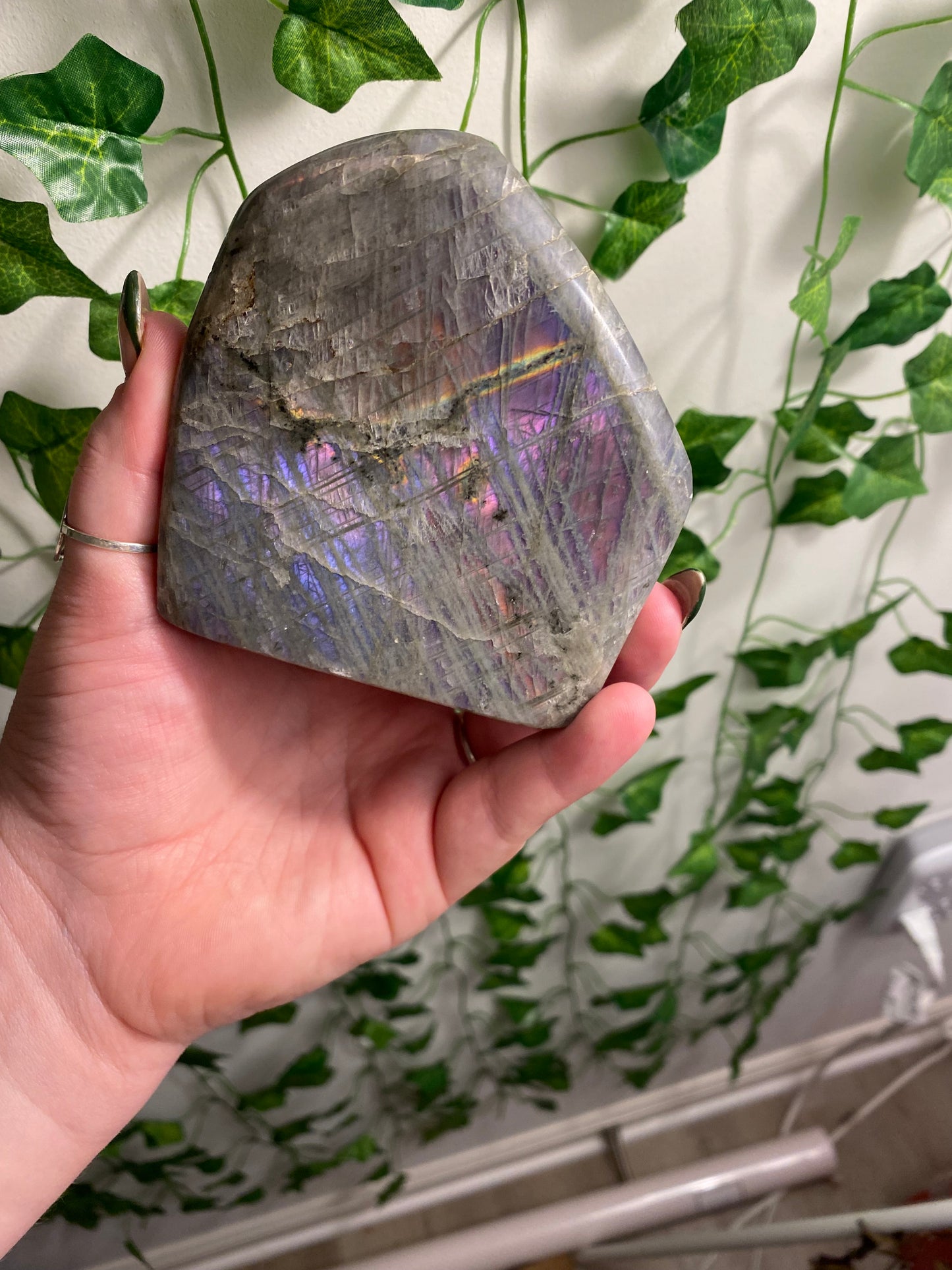 Labradorite Freeform (Purple/Pink Flash)