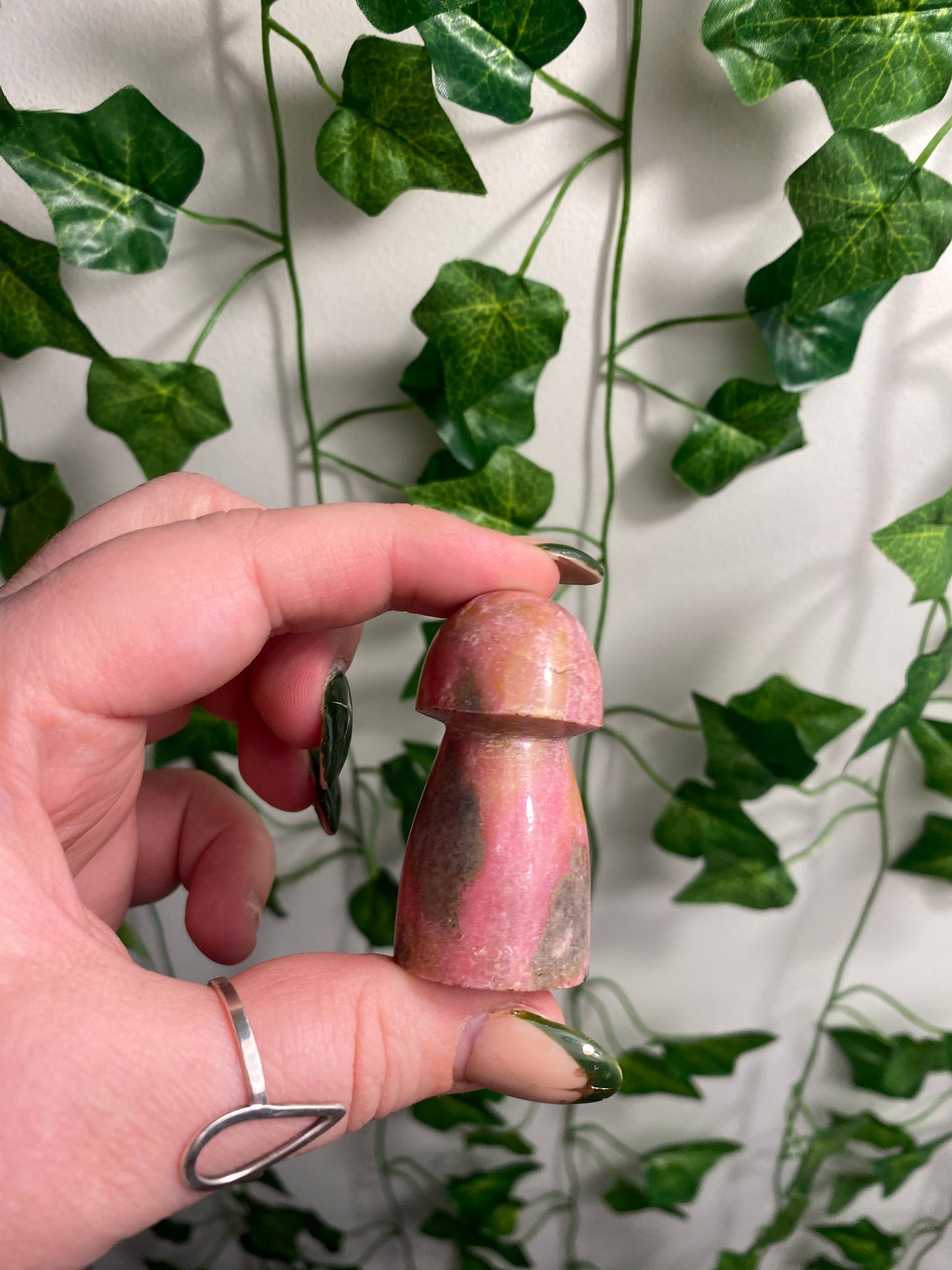 Rhodonite Mushroom