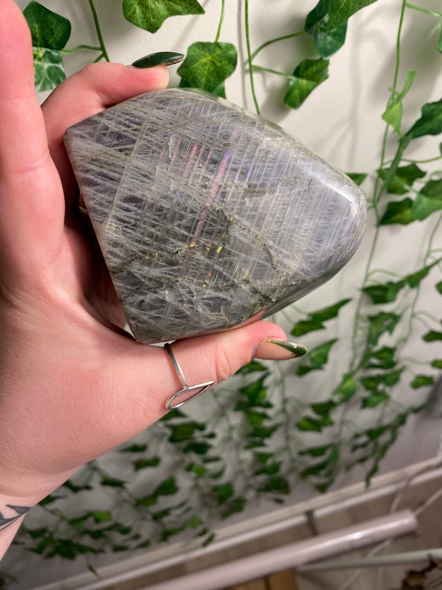 Labradorite Freeform (Purple/Pink Flash)