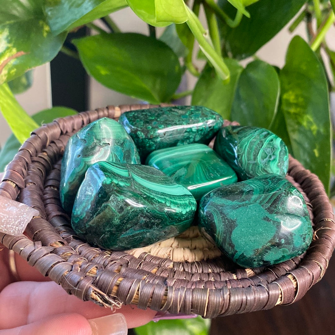 XL Malachite Tumble