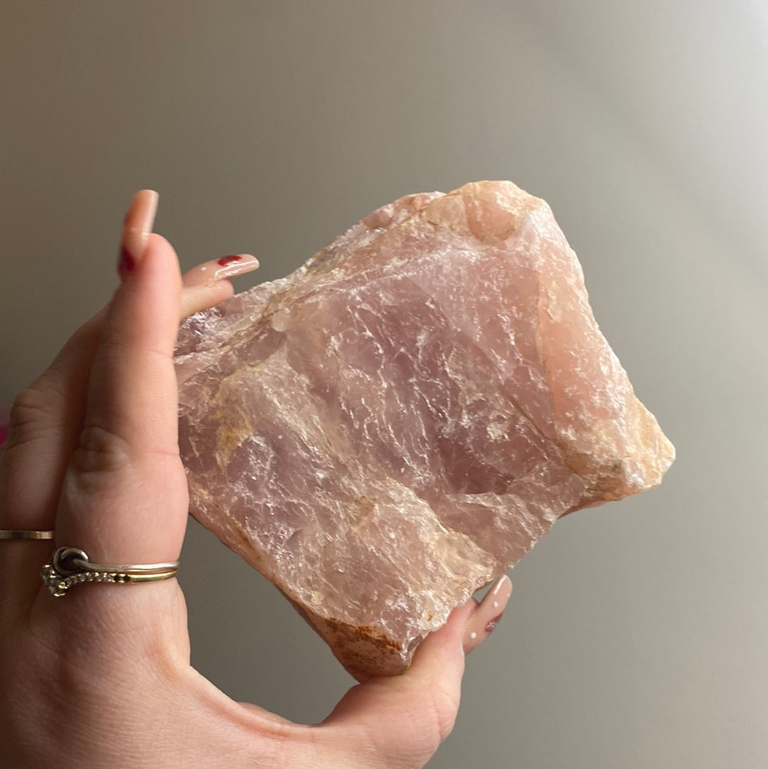 Big Raw Rose Quartz Chunks