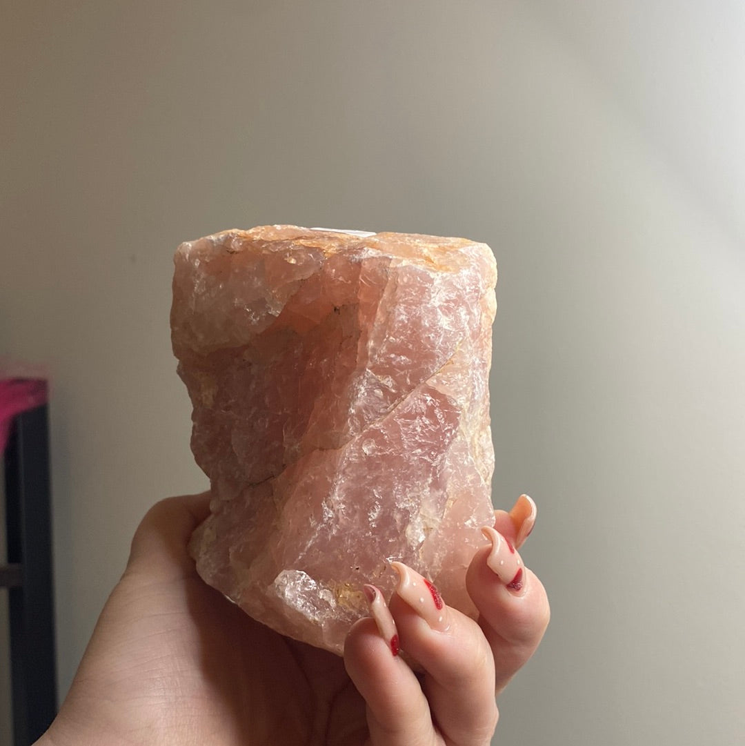 Big Raw Rose Quartz Chunks