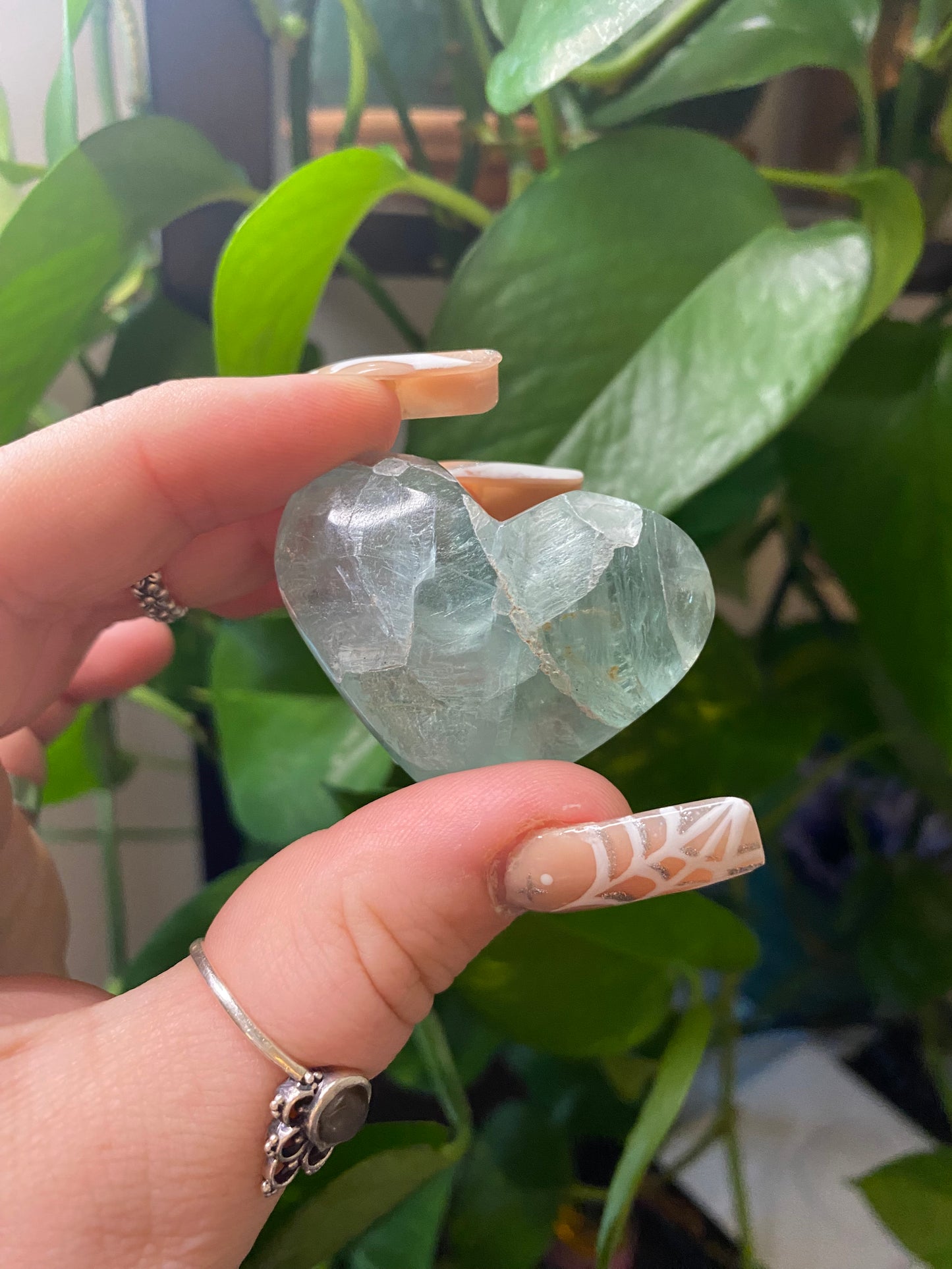 Fluorite Hearts