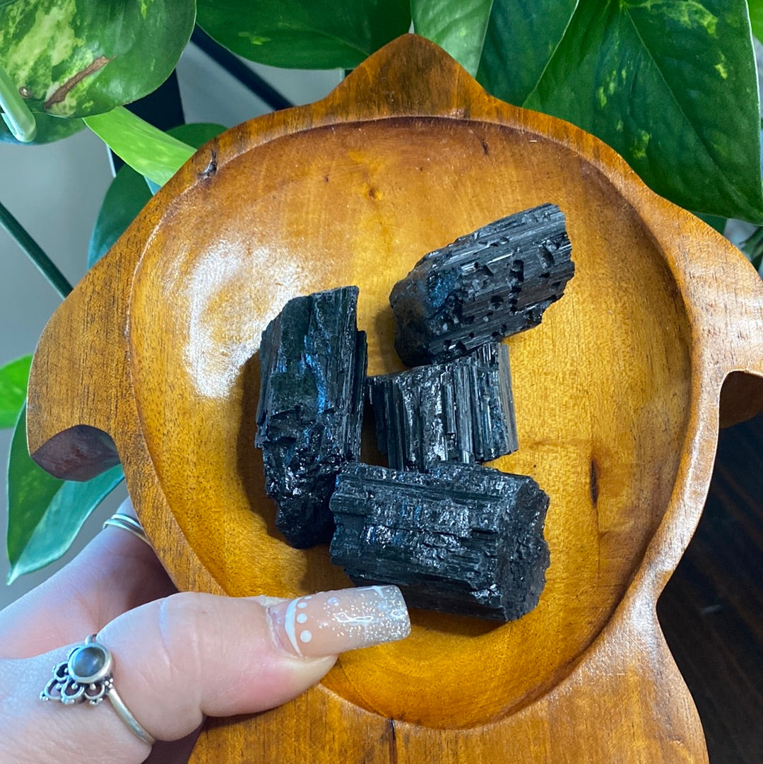 Large Barrel Black Tourmaline