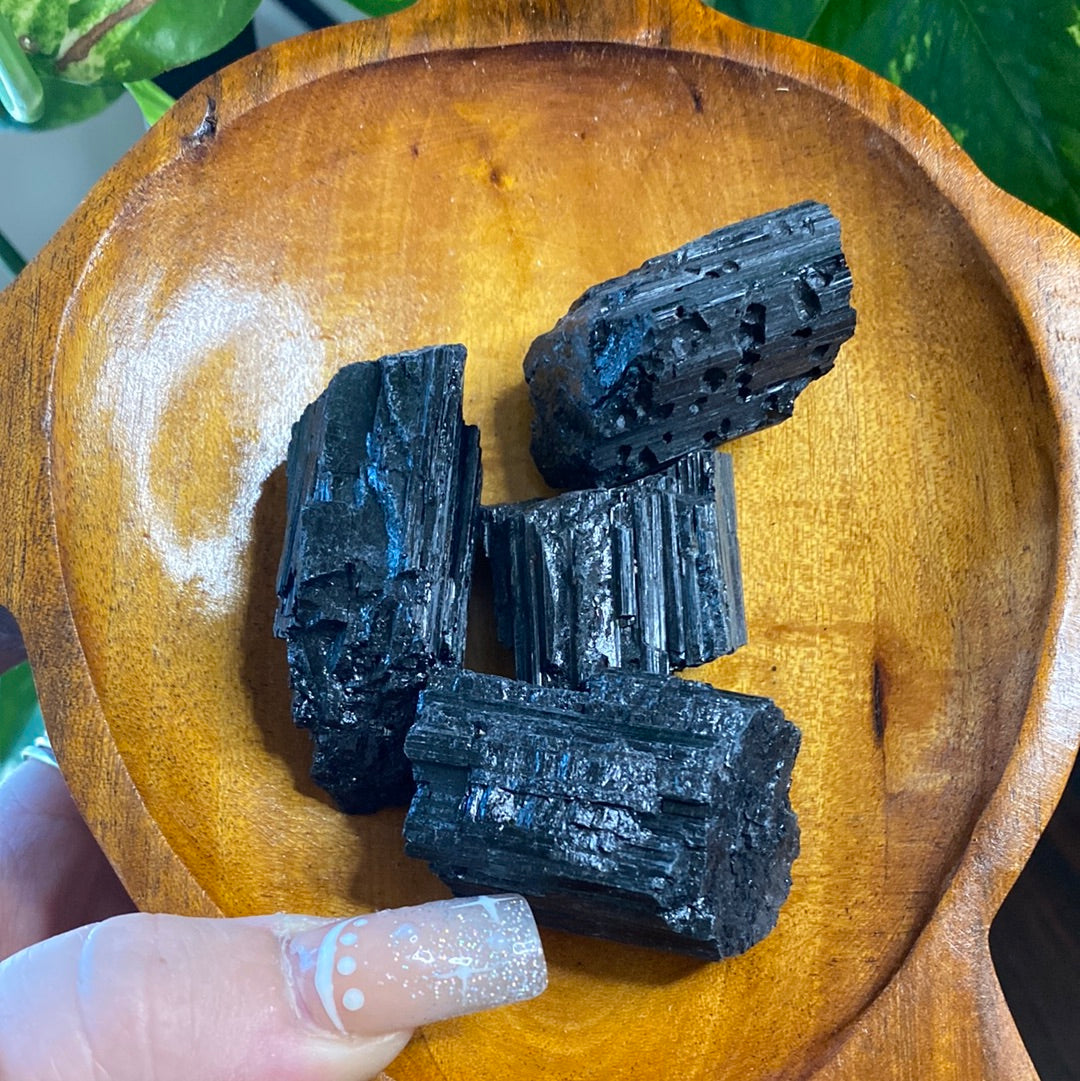 Large Barrel Black Tourmaline