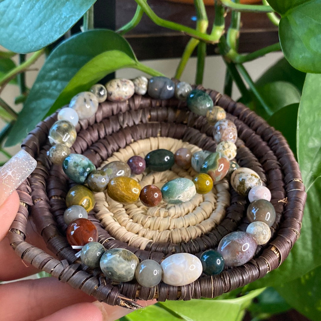 Ocean Jasper Multi Bead