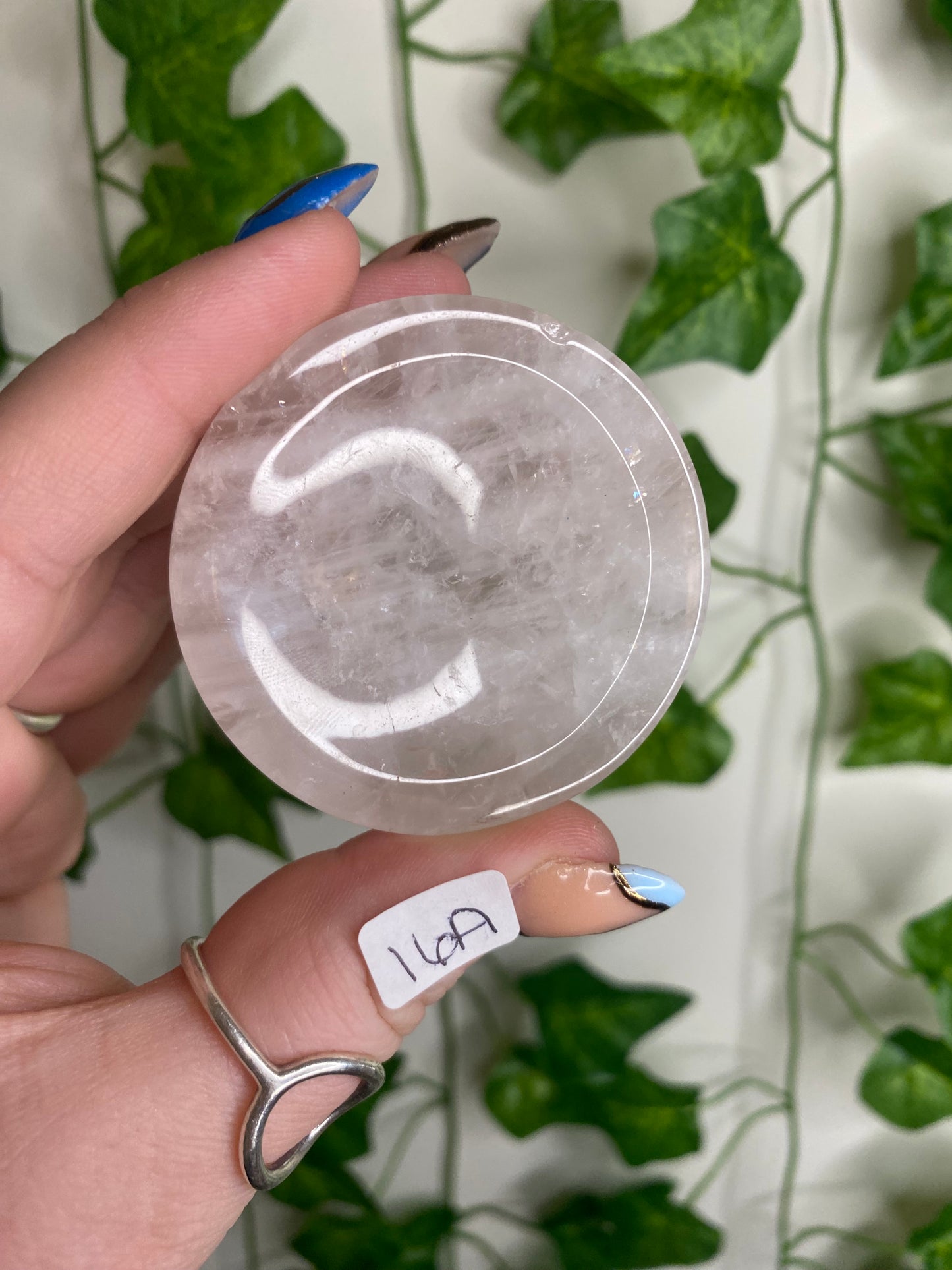 Rose Quartz Bowl/Sphere Stand Style 2