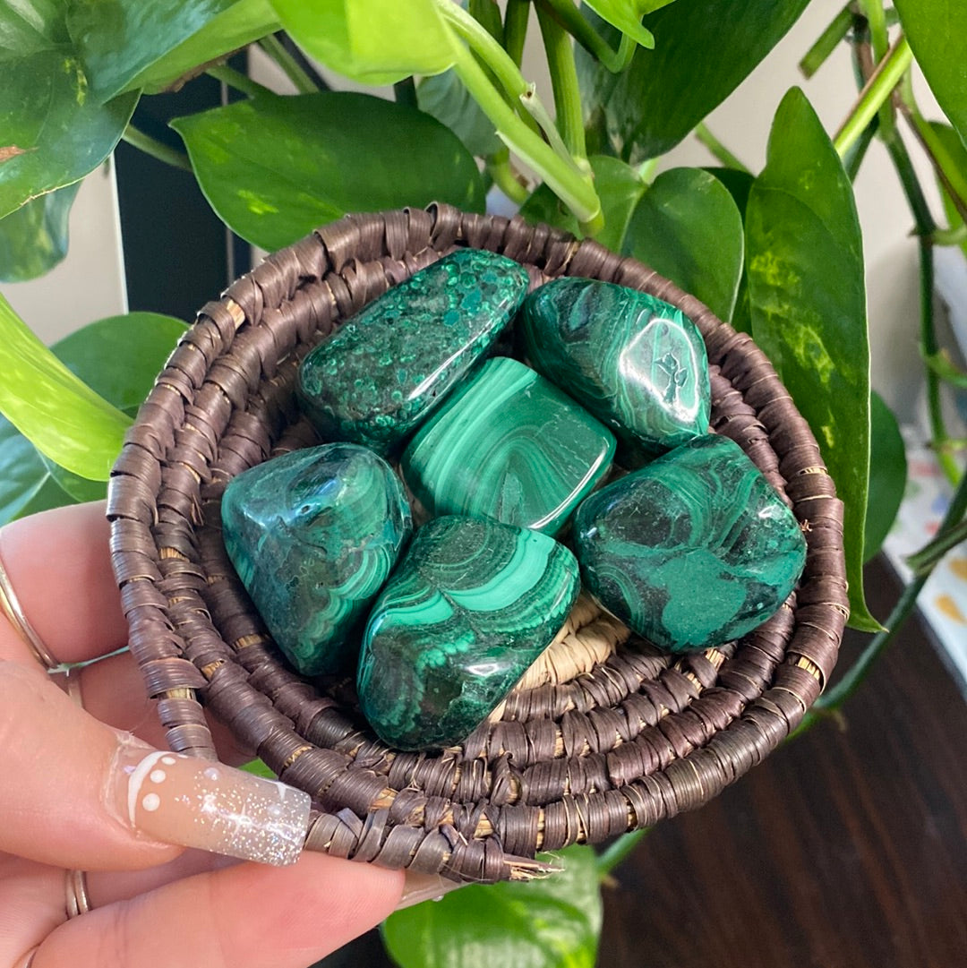 XL Malachite Tumble