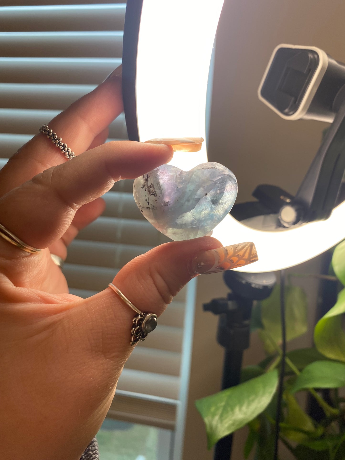 Fluorite Hearts