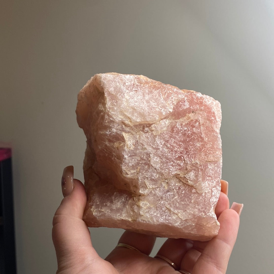 Big Raw Rose Quartz Chunks