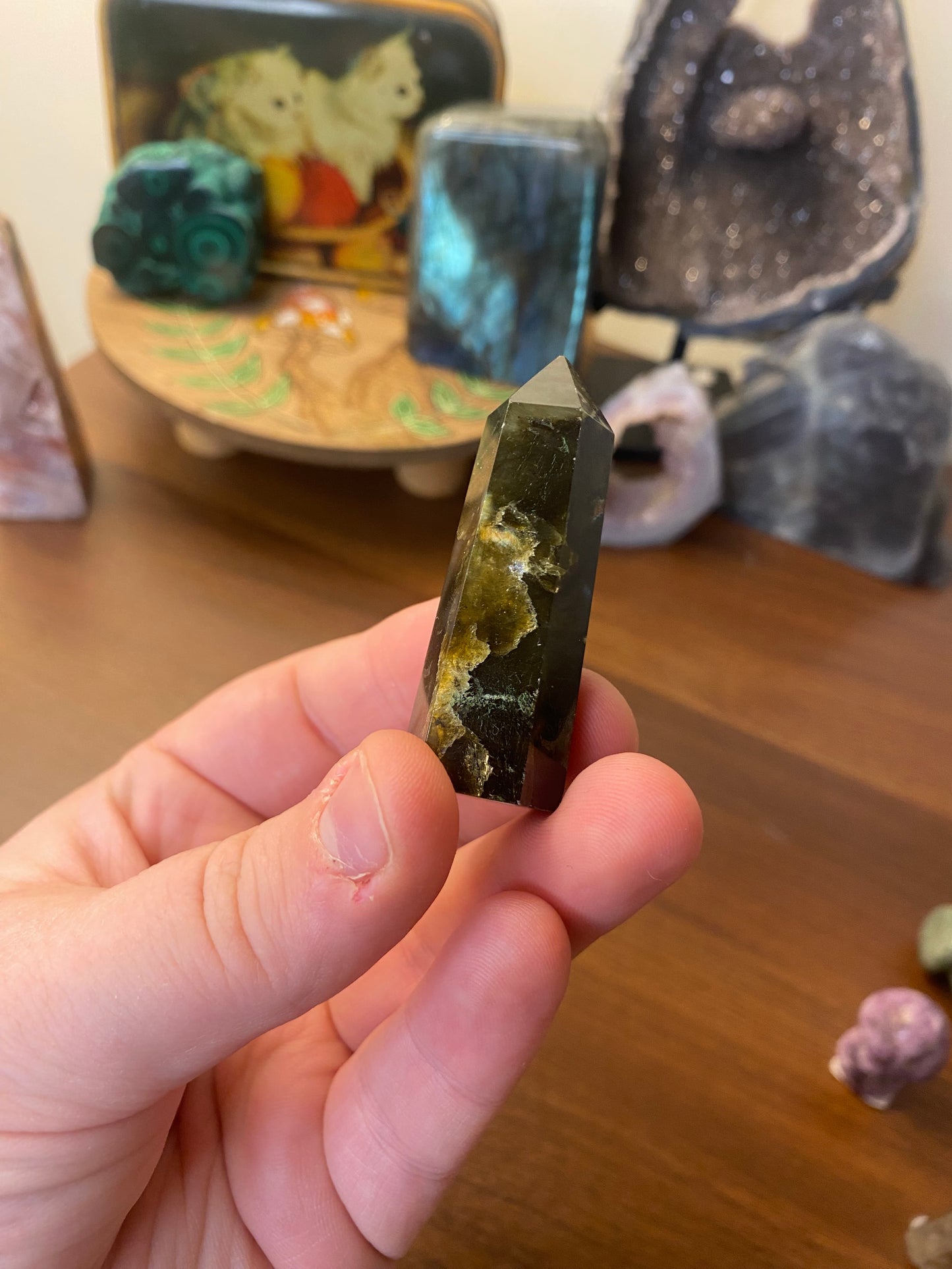 Mini Labradorite Tower