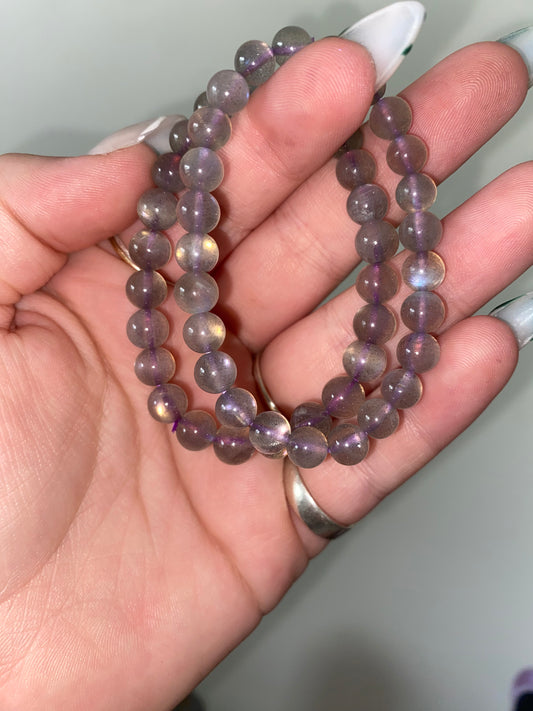 Purple Labradorite Bracelet