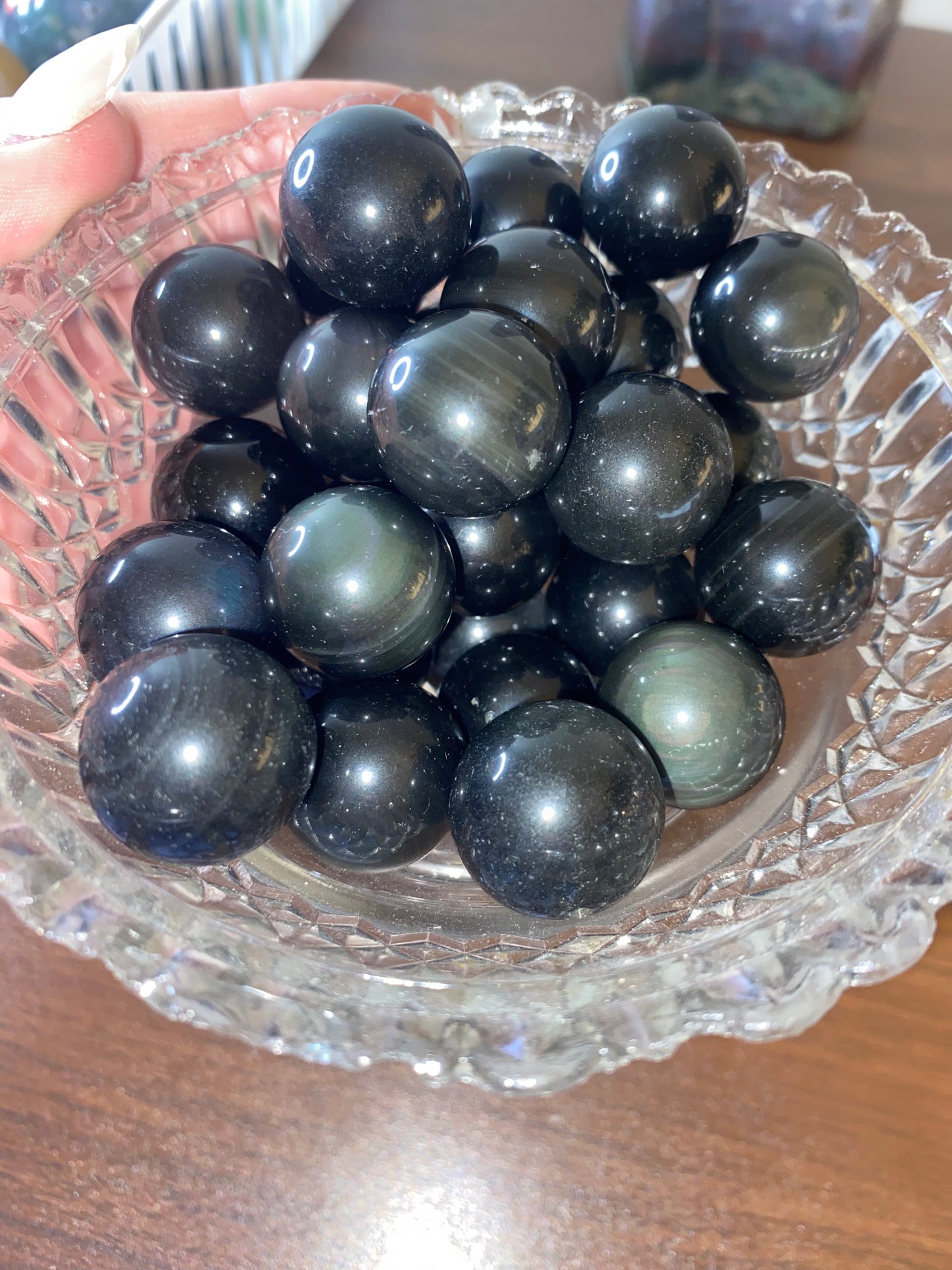 Rainbow Obsidian Mini Sphere