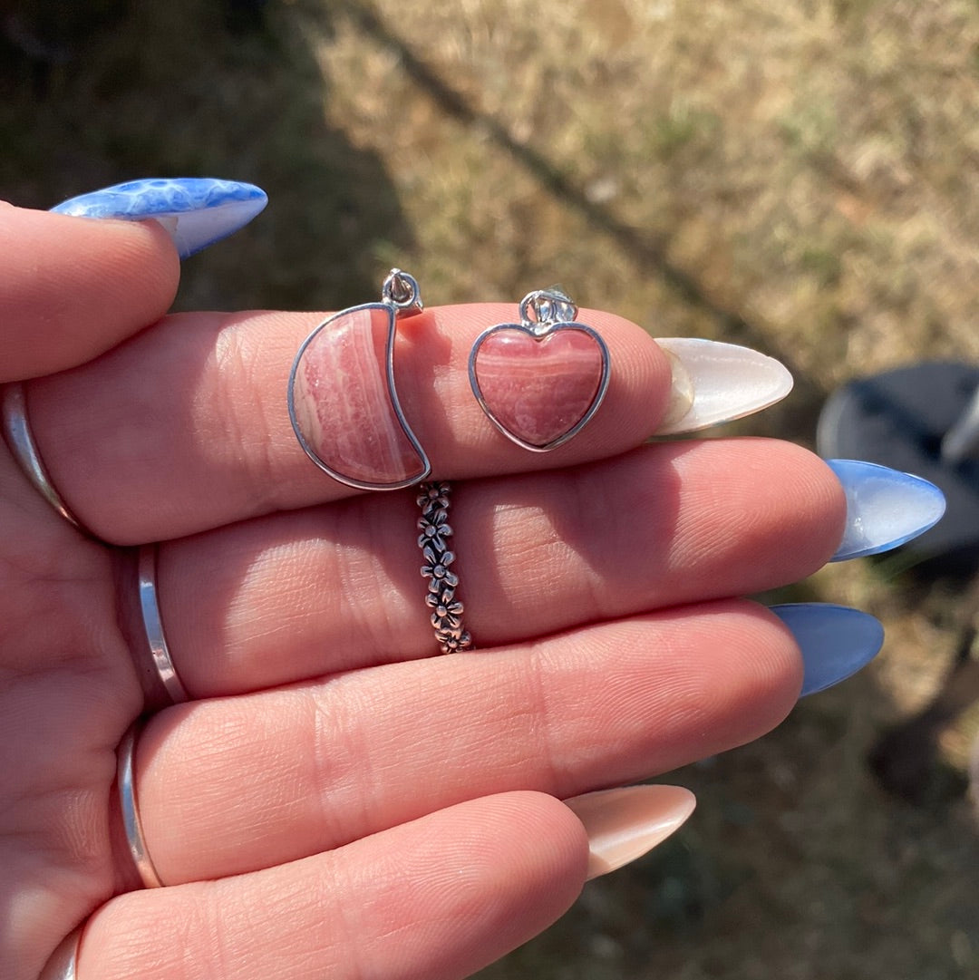 Rhodochrosite Pendant