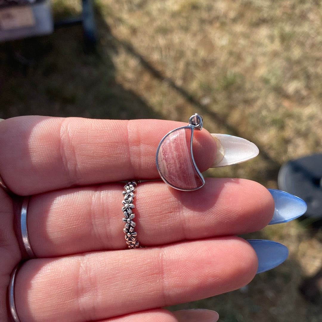 Rhodochrosite Pendant