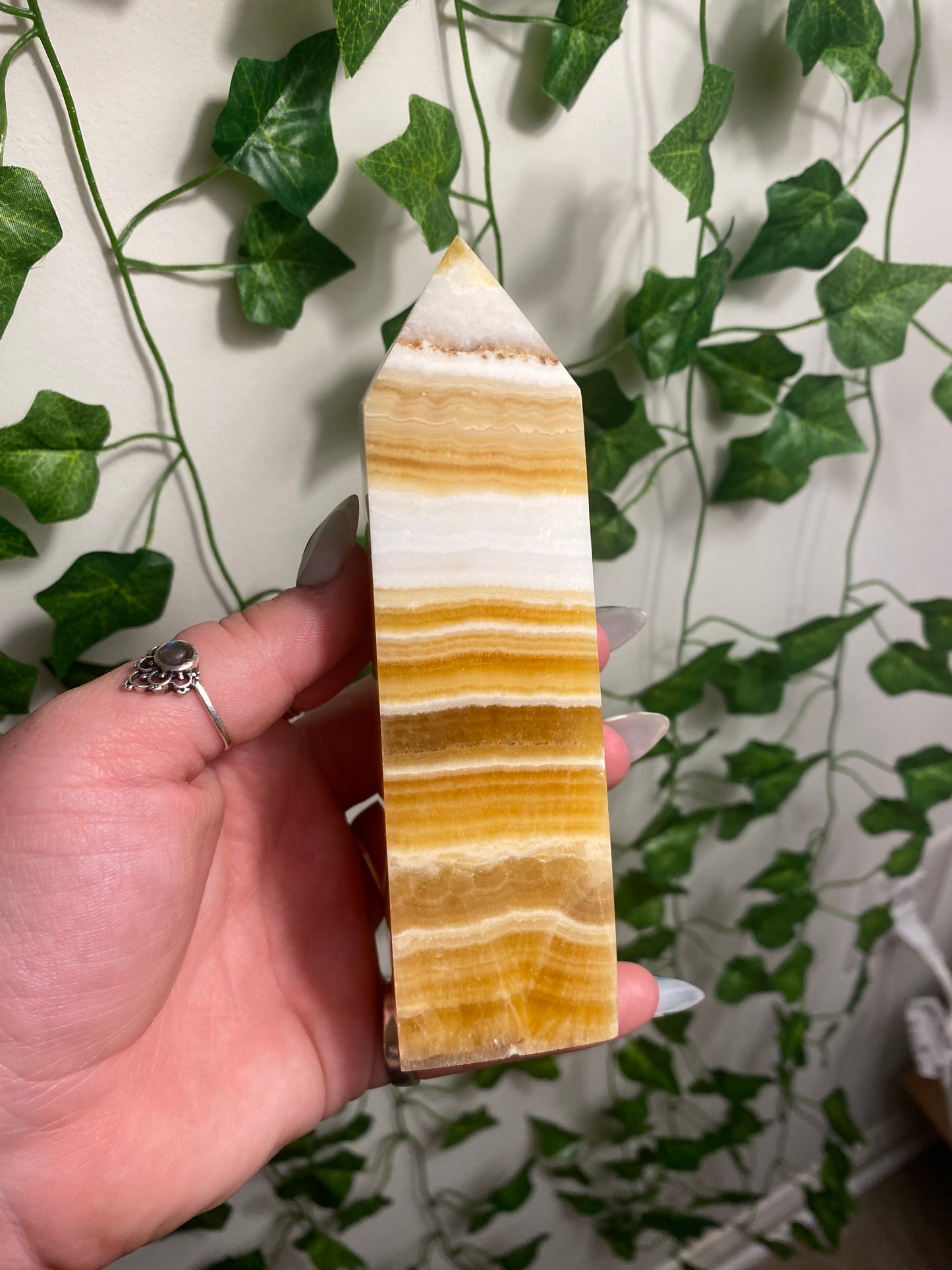 Yellow Calcite Tower