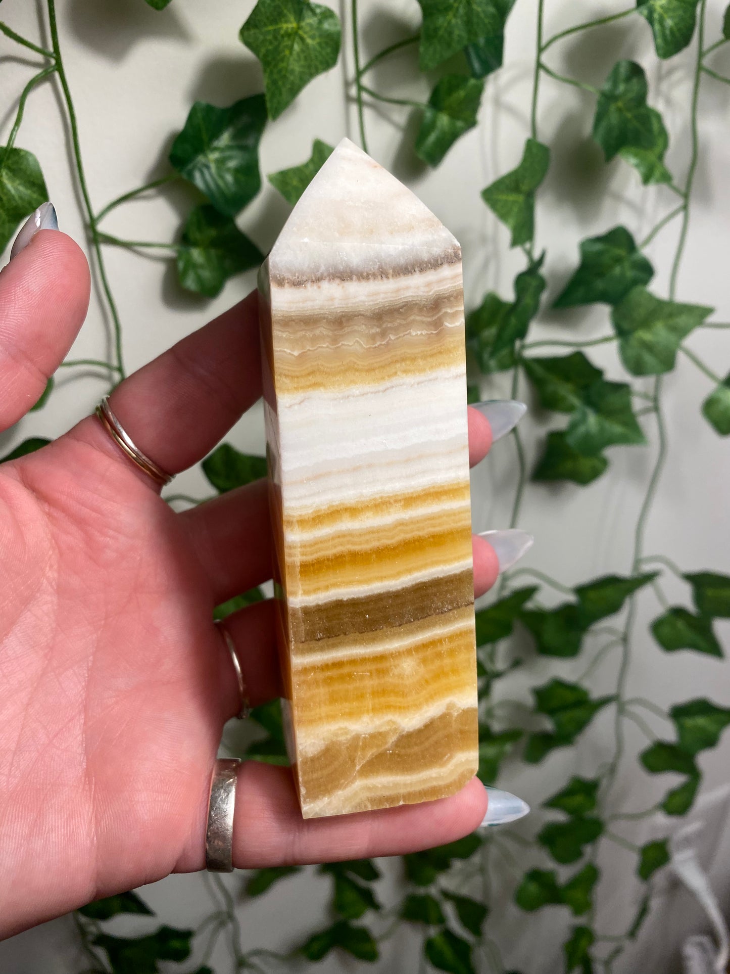 Yellow Calcite Tower