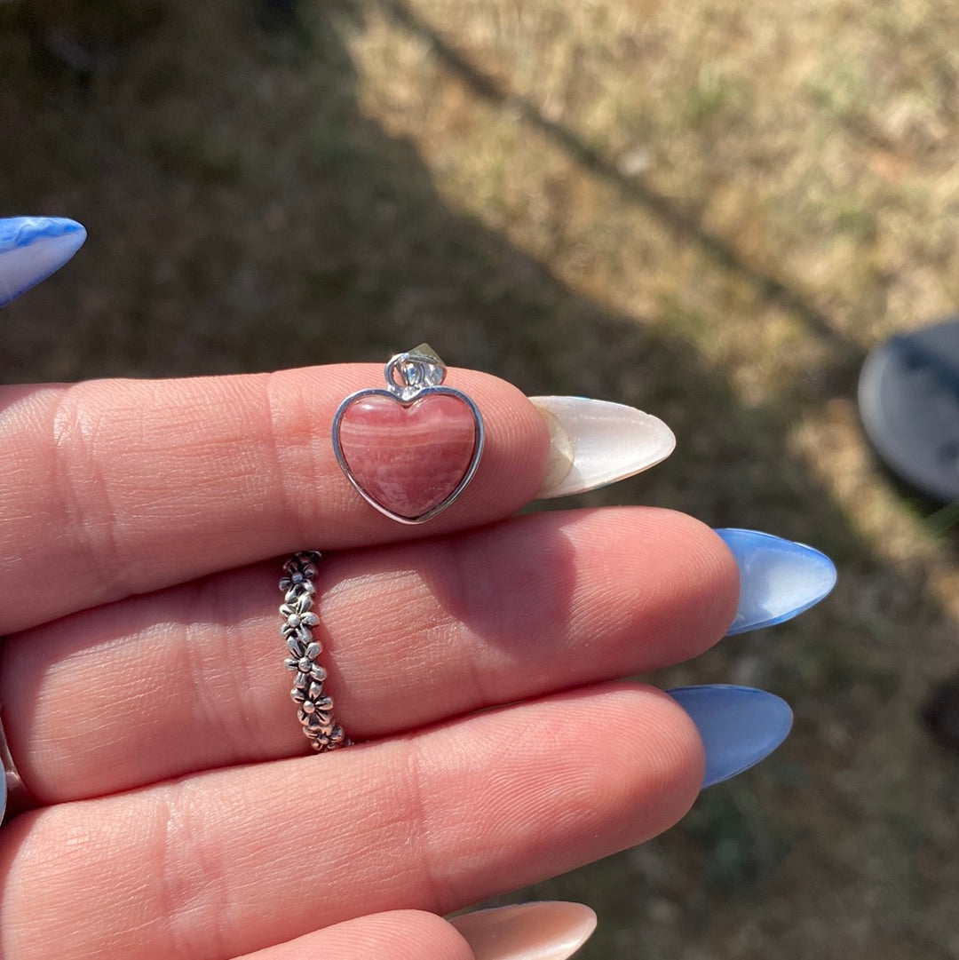 Rhodochrosite Pendant