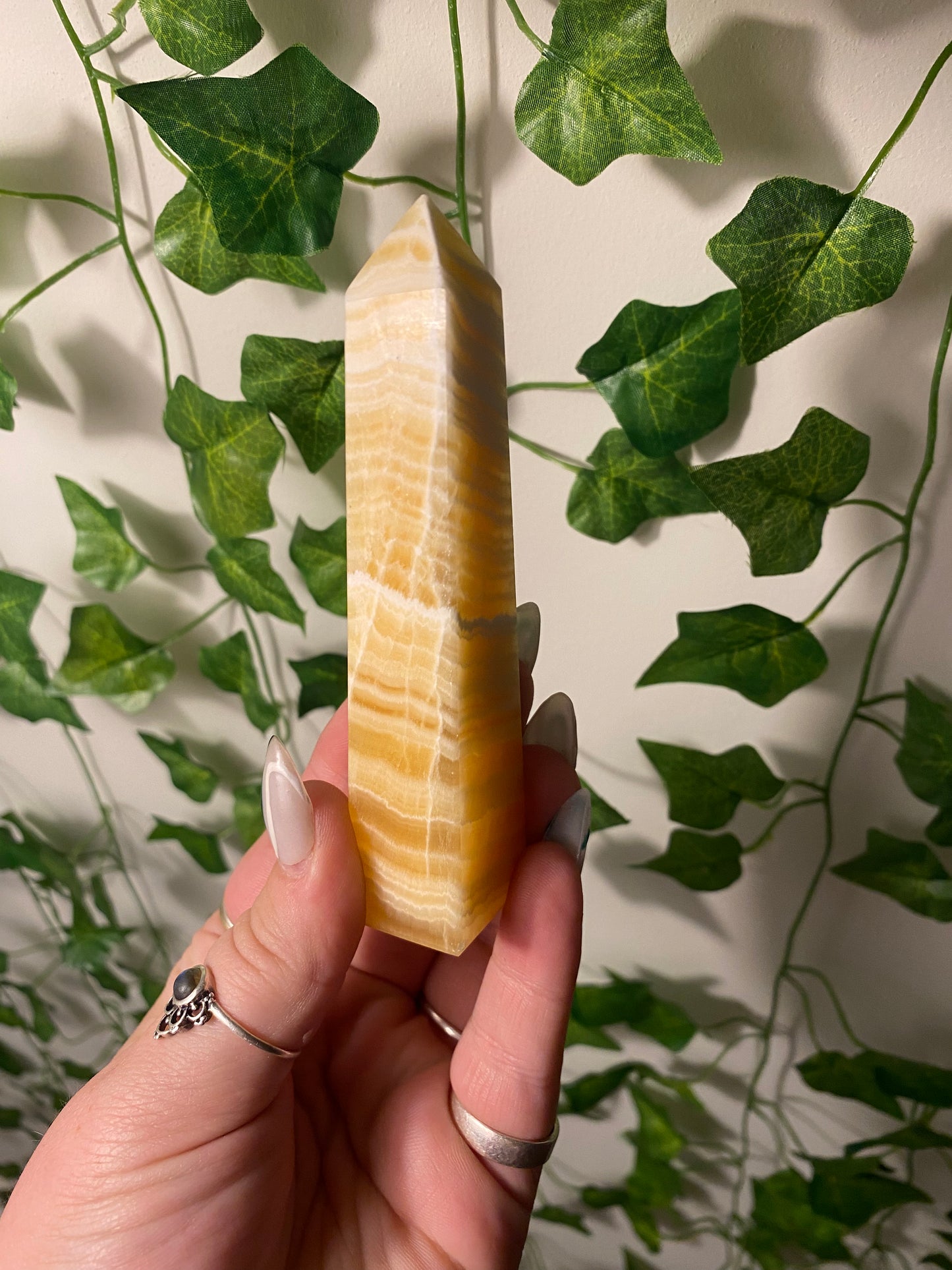 Yellow Calcite Tower