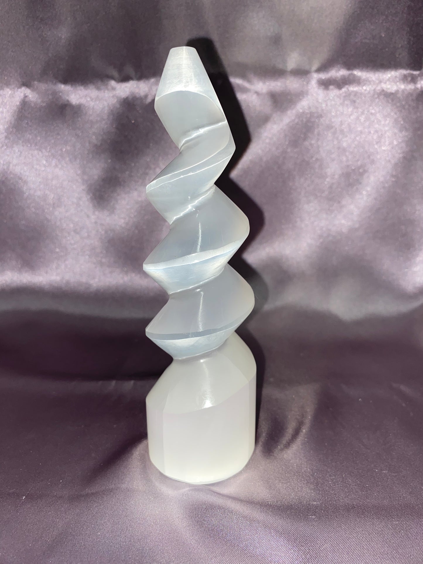 Selenite Spiral Tower