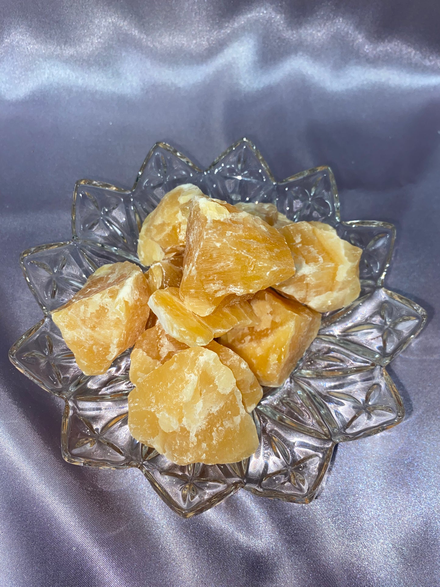 Raw Orange Calcite