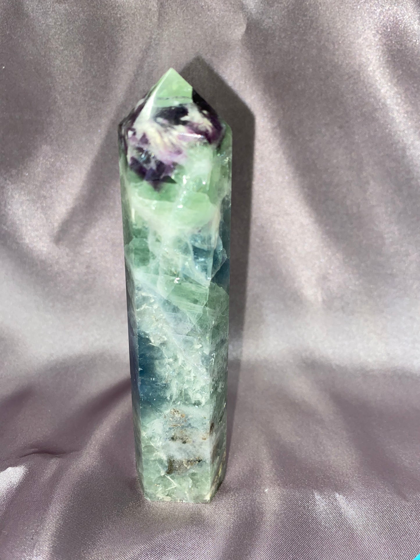 Rainbow Fluorite Tower