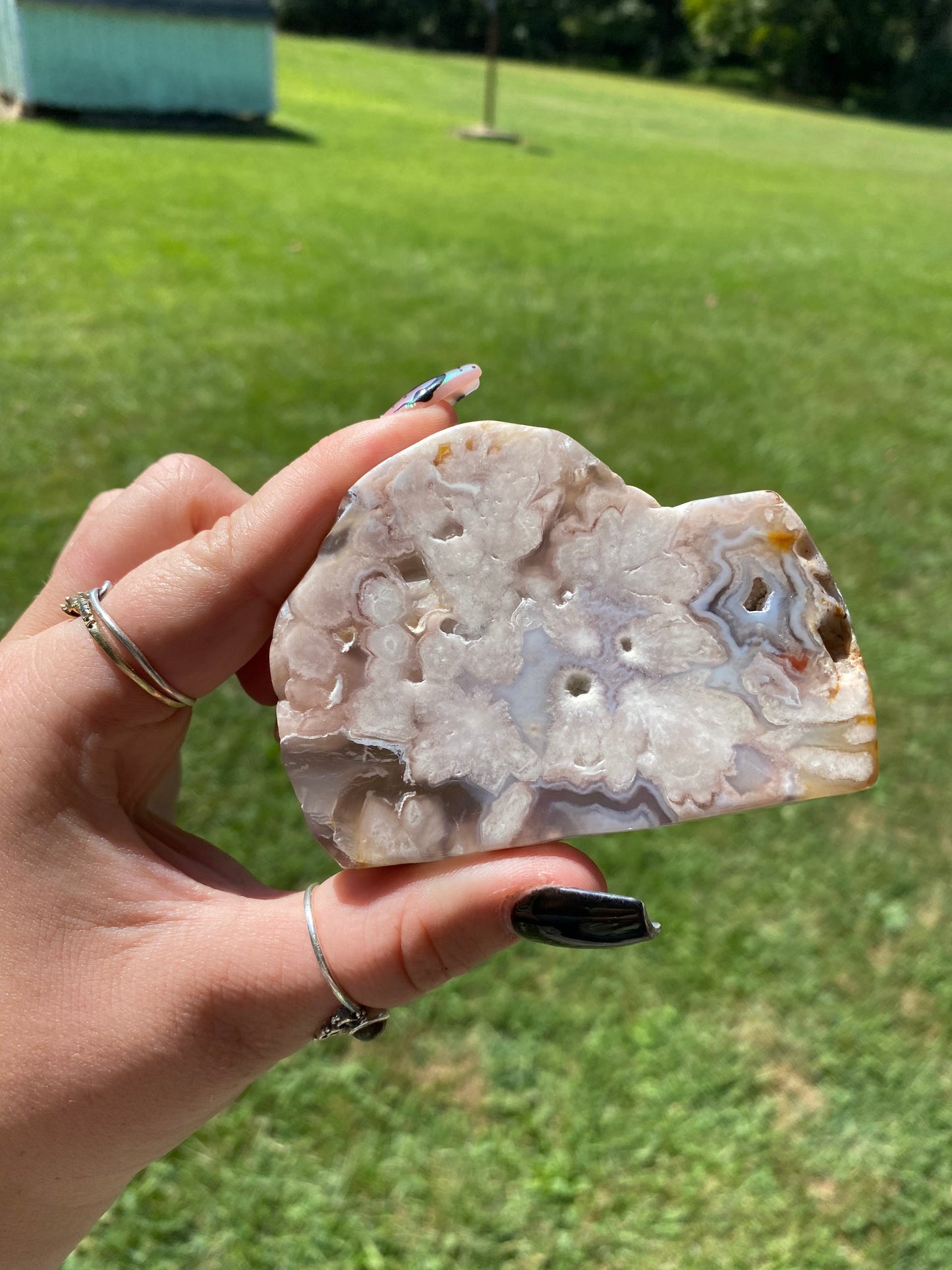 Flower Agate Slabs