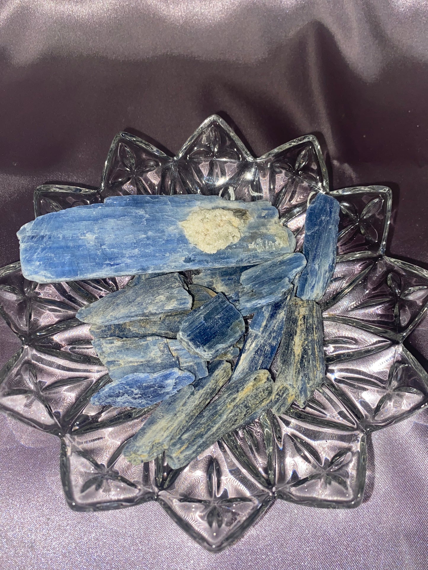 Raw Blue Kyanite Blades