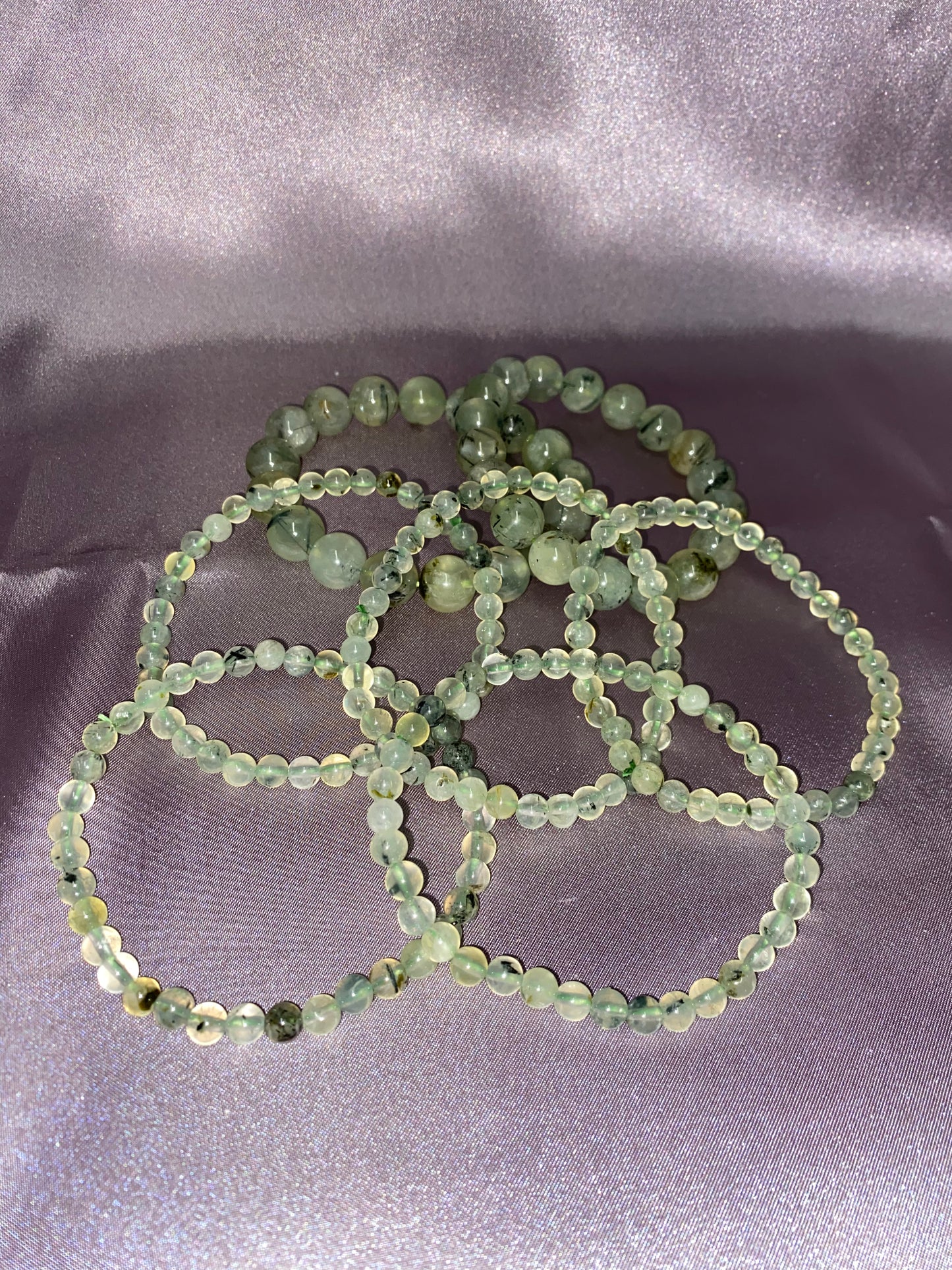 Prehnite Bracelets