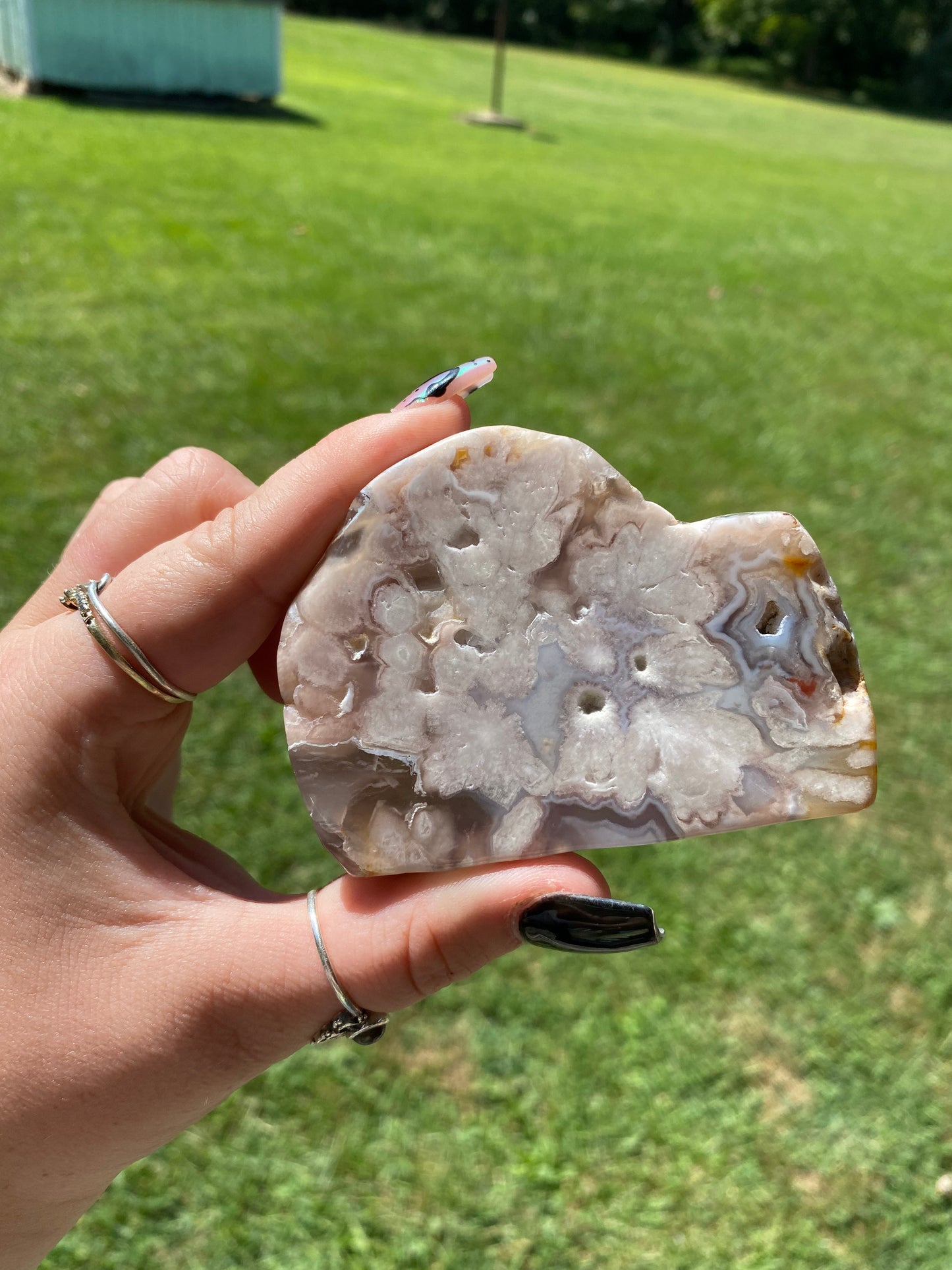 Flower Agate Slabs