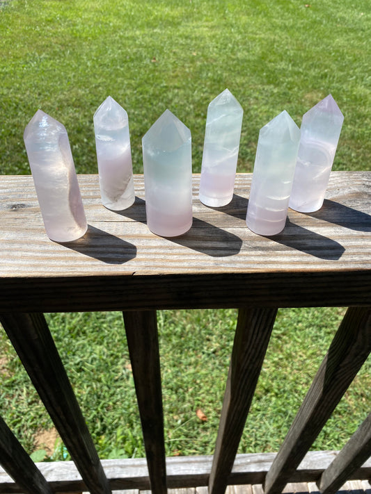 Lavender Fluorite Towers