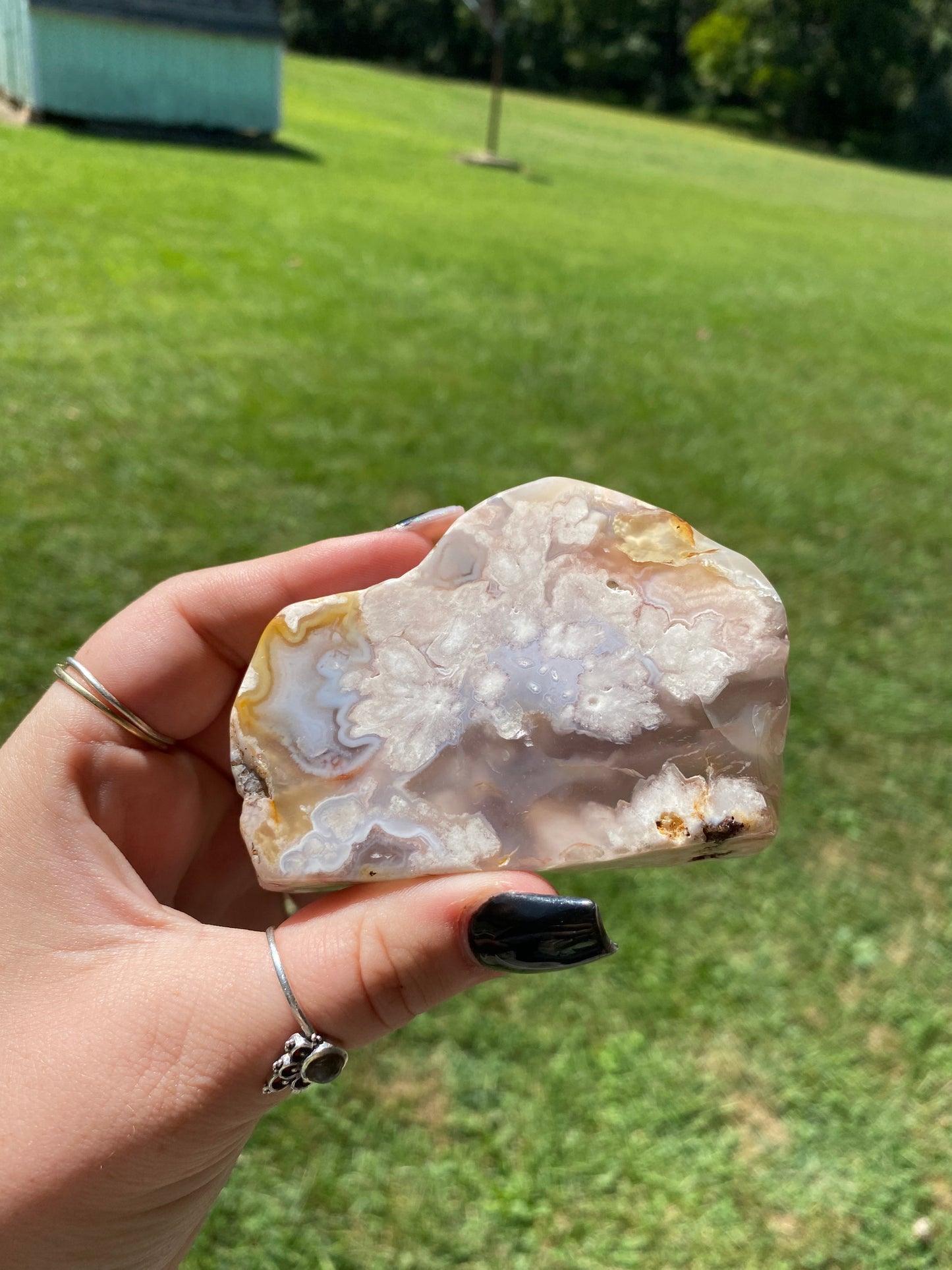 Flower Agate Slabs